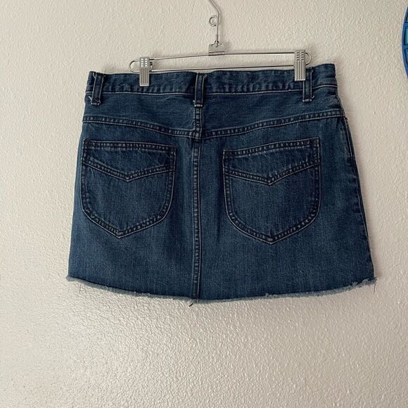 Free people denim mini skirt size 08 - Picture 11 of 11